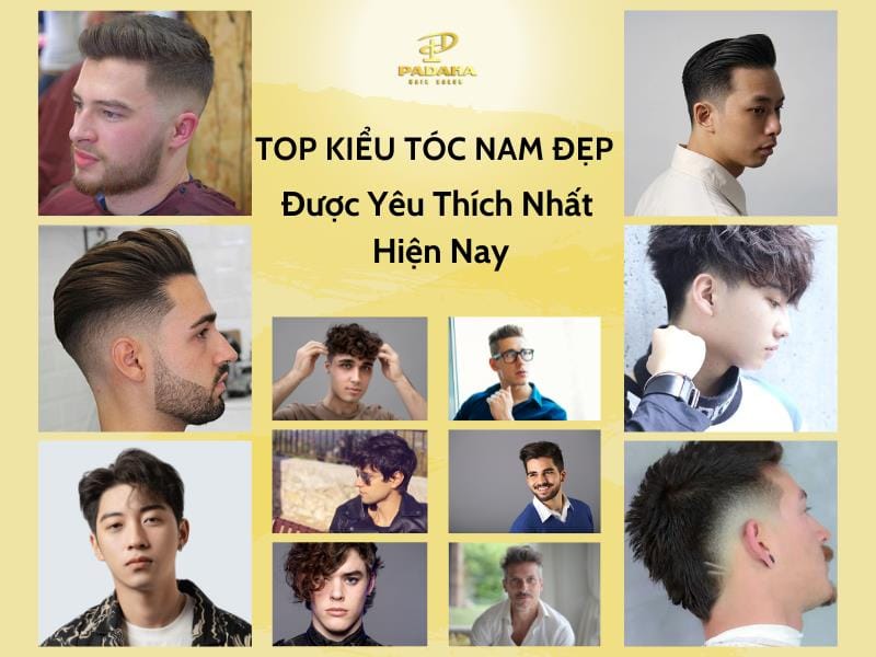 kiểu tóc nam thời trang