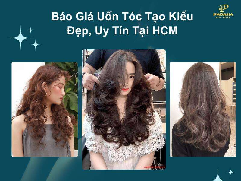 uốn tóc tạo kiểu