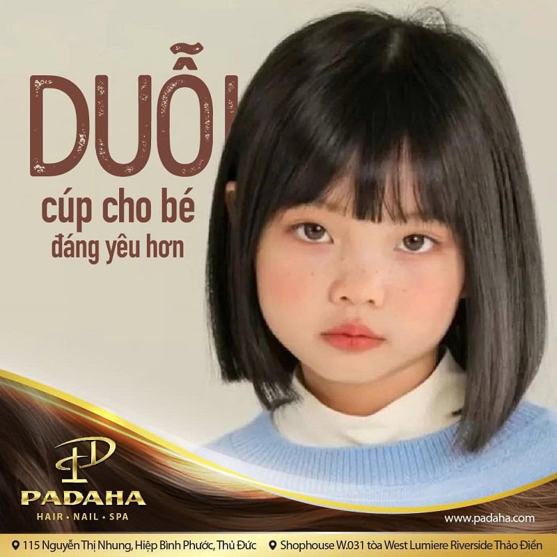 Duỗi cúp cho bé