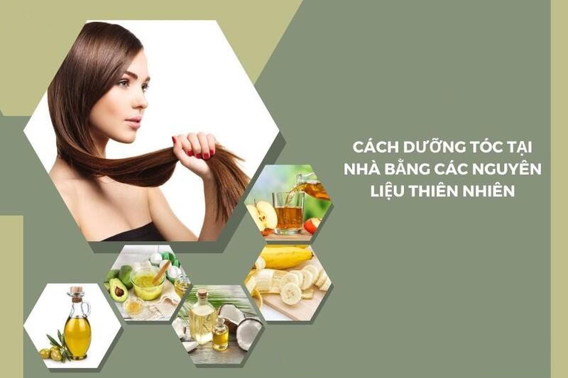 Sử dụng các phương pháp tự nhiên chăm sóc tóc