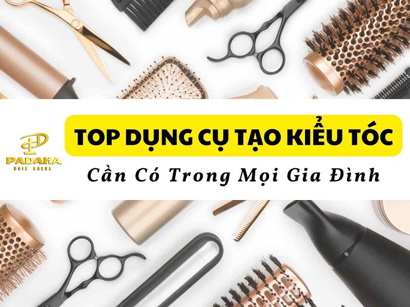 dụng cụ tạo kiểu tóc tại nhà