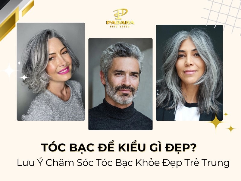 Tóc Bạc Để Kiểu Gì Đẹp